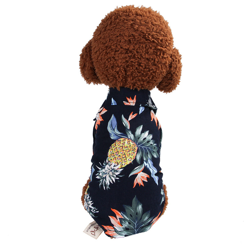 Hawaiian Style Dog Clothe Summer