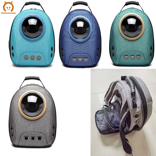 Dog Carrier Backpack Space Capsule Bubble Design