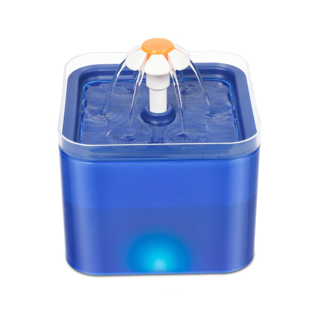 Dog Drinking Dispenser Bowl Container with LED