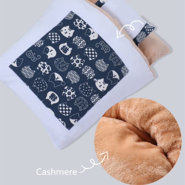 Washable Winter Warm Cat Bed House