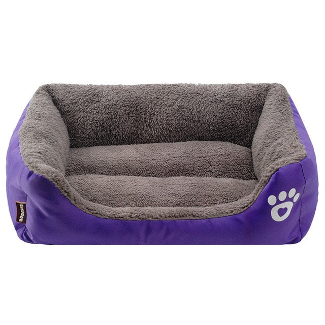 Sofa Bed Waterproof Bottom Soft Fleece Nest Baskets Mat - Dog Bed Supplies