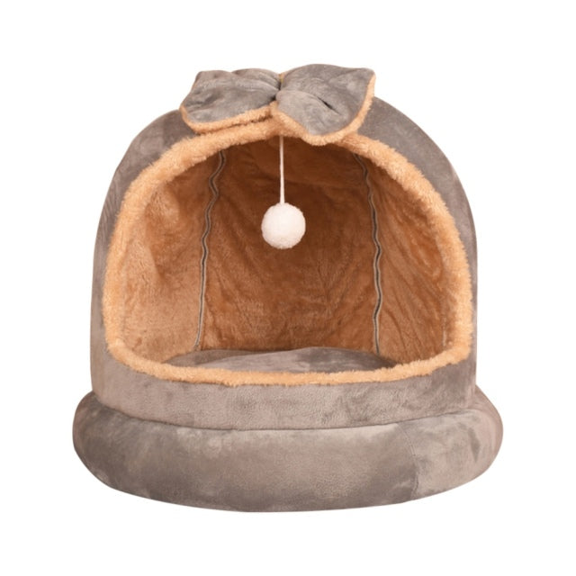 Pet Cozy Lounger Cushion Cave Beds