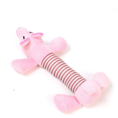Cute Plush Dog Toys Stuffed Squeaky Bite