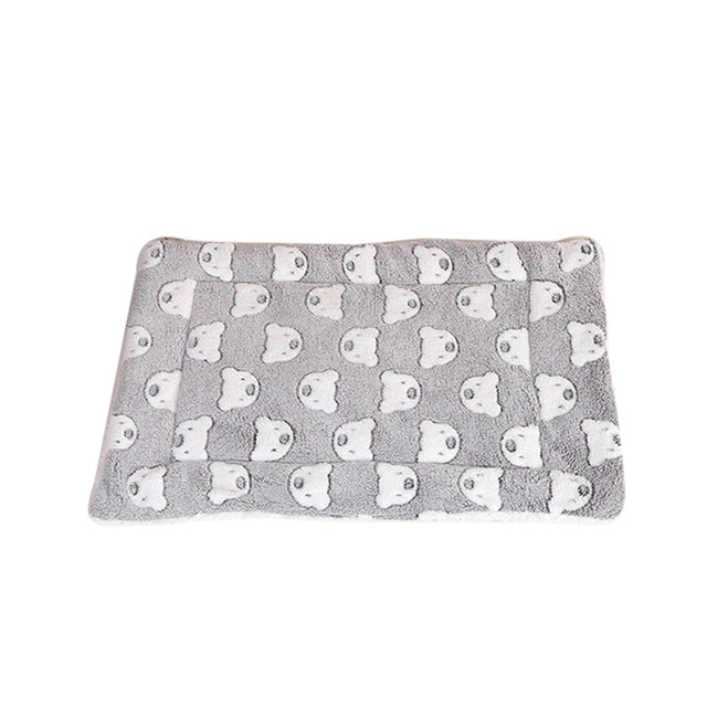 Dog Bed Flannel Thickened Pet Mat