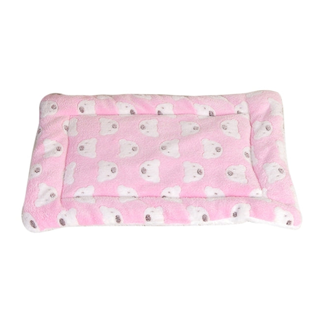 Dog Bed Flannel Thickened Pet Mat