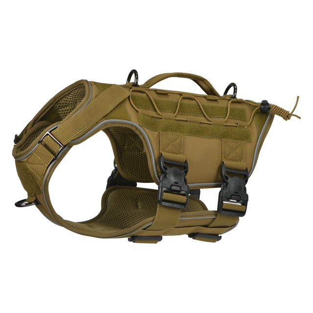Military Tactical Dog Harness Full Body for Large Dogs