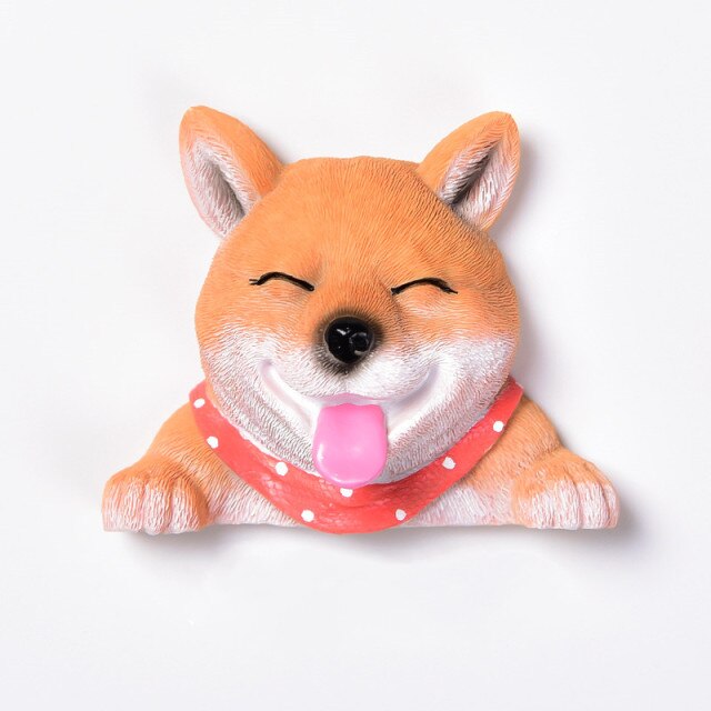 Cute Dog Resin Switch Sticker