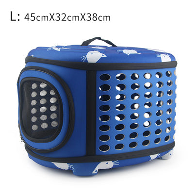 Cat Pattern Dog Carrier Bag Portable