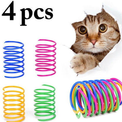 Colorful Spring Toy Creative Plastic Flexible