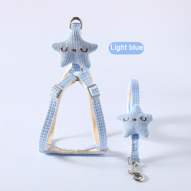 Cat Dog Harness Vest Collar Accessories