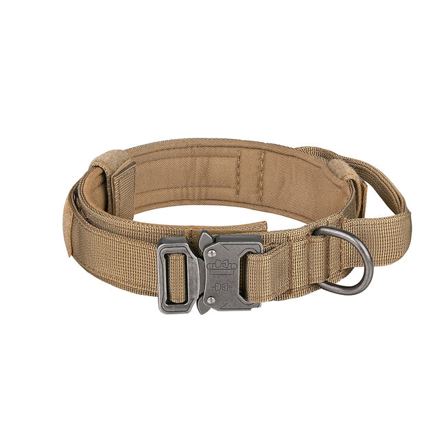 Tactical Dog Collar Adjustable Nylon