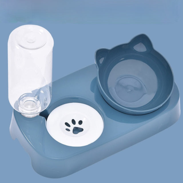 Dog Automatic Feeder Food Bowl