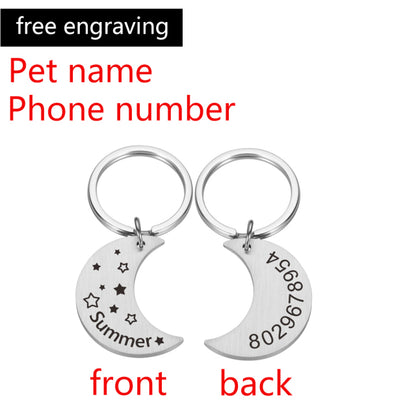 Collar Pet ID Tag Engraved Pet ID