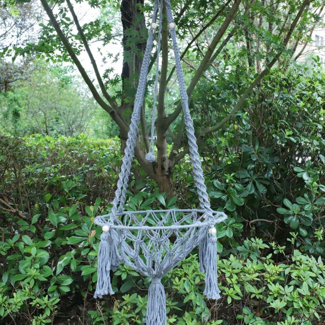 Hand-woven Cat Bed Boho Pet Net