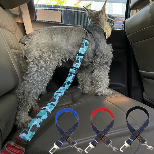 Adjustable Dog Car Seat Belts