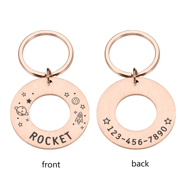 Anti-lost Personalized Engraving Tags