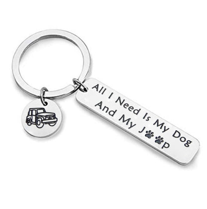Funny Keychain For Dog Lover