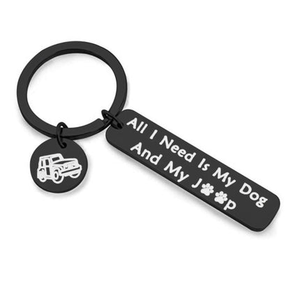 Funny Keychain For Dog Lover