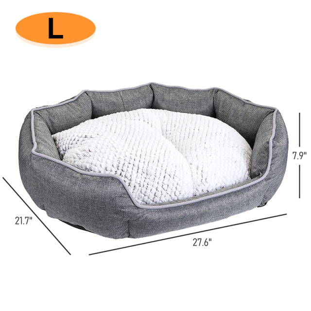 Dog Bed Soft Sleeping Sofa Mat Cushion