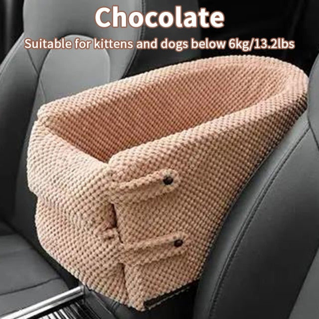 Car Pet Seat Gray Orange Pink