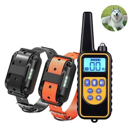 Dog Training Collar with Remote Bark-Stop Collars