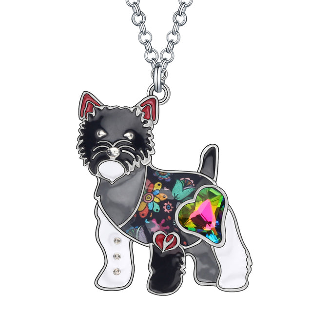 West Highland Terrier Dog Necklace Pendant