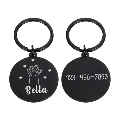 Free Engraving Dog ID Tags Dogs Collar