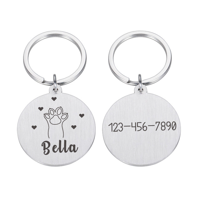 Free Engraving Dog ID Tags Dogs Collar
