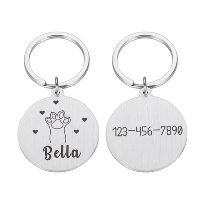 Free Engraving Dog ID Tags Dogs Collar