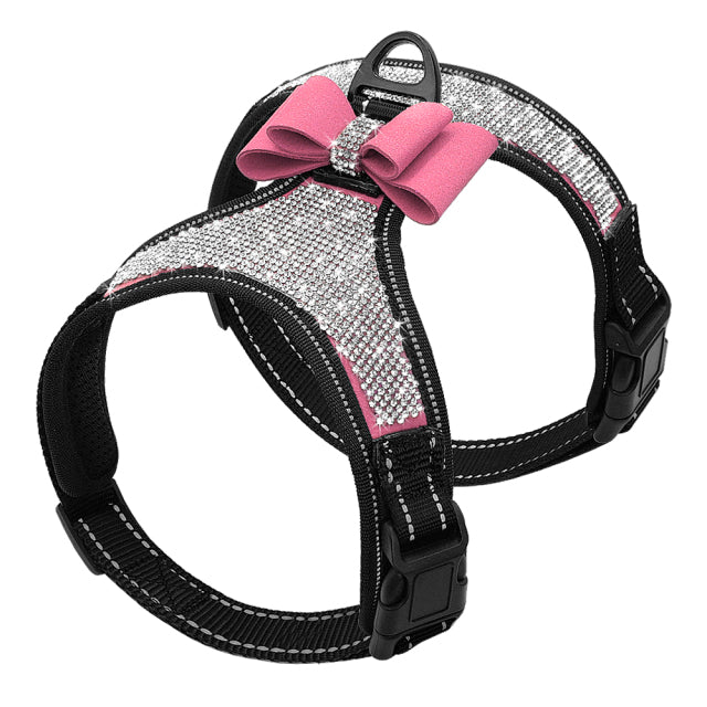 Reflective Dog Harness Nylon Pitbull