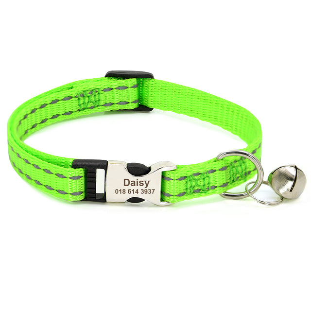 Nylon Collar Free Engraved Dog Collars