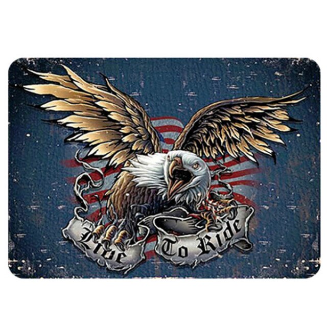 Retro Tinplate Vintage Metal poster Dog