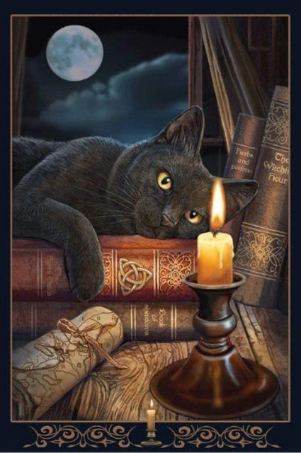 Dog Making Cake Metal Tin Sign Art Poster