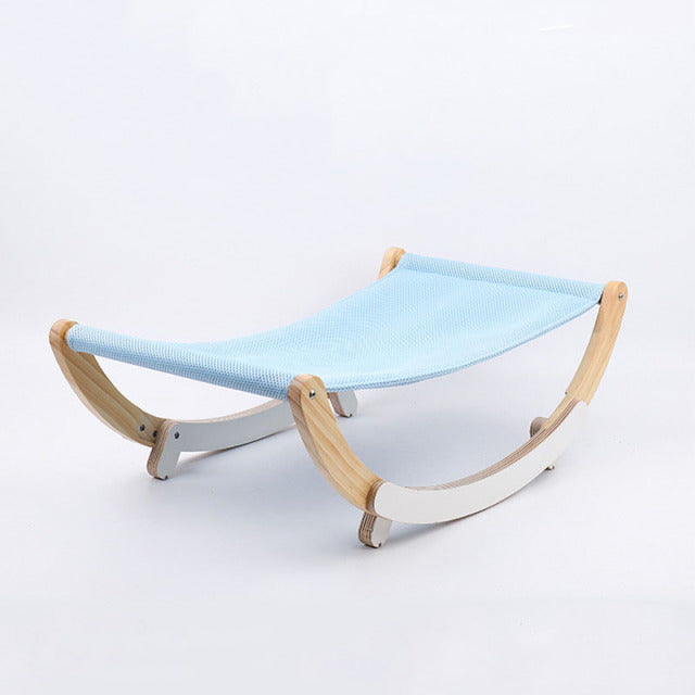 Lounger Bed Wood Hammock