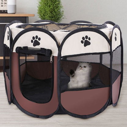 Outdoor Dog House Octagon Cage for Dogs