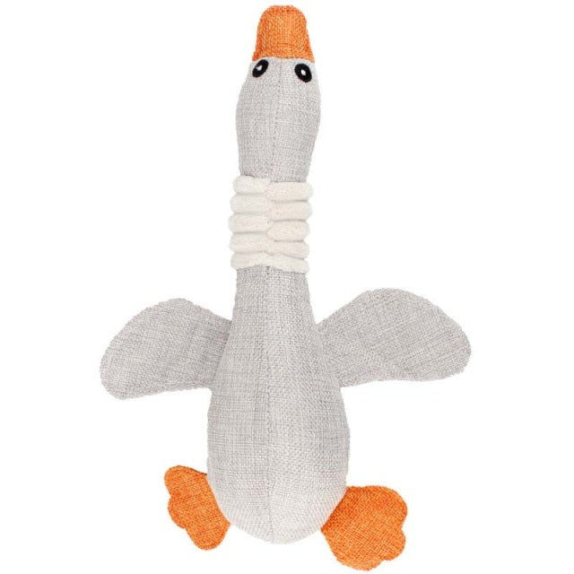 Big Goose Shape Dog Chewing Ball Toy Soft