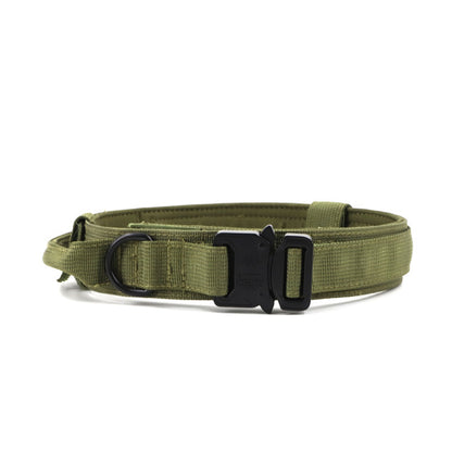 Durable Tactical Dog Collar Leash Military