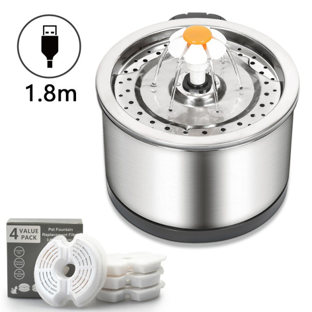 2.5L USB Dog Drinking Bowl Automatic Dispenser