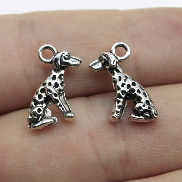 Dalmatian Dog Pendant Charm
