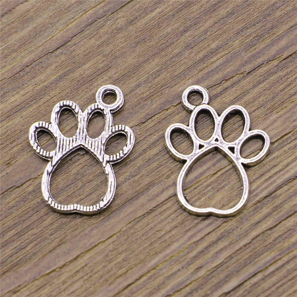 Charms Hollow Lovely Dog Bear Paw