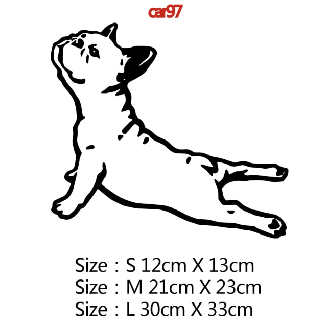Dog Car Sticker Wrap Vinyl Decals