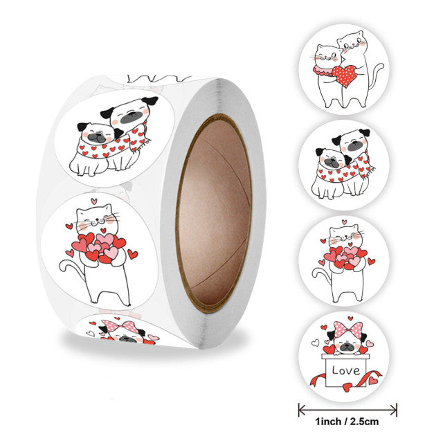 Lovely Dog Stickers Sealing labels Sticker