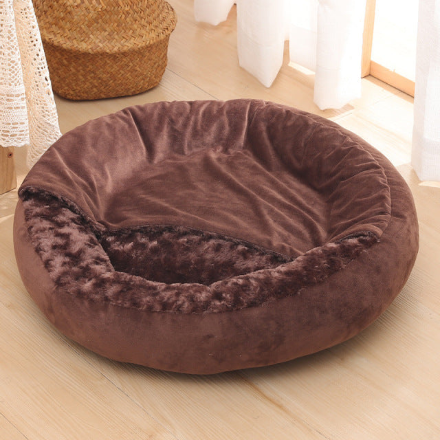 Winter Warm Pet Round Bed Kennel