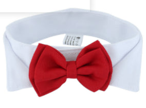 Dogs Adjustable Bow Tie Collar
