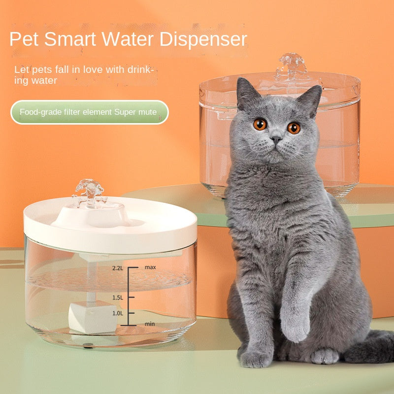 Flow circulating water feeder Dog drinker