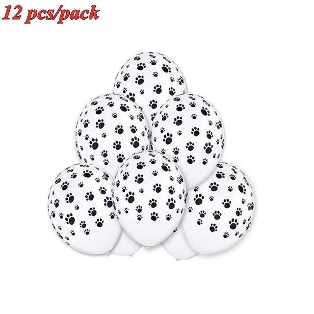 Cartoon Dog Paw Theme Tableware