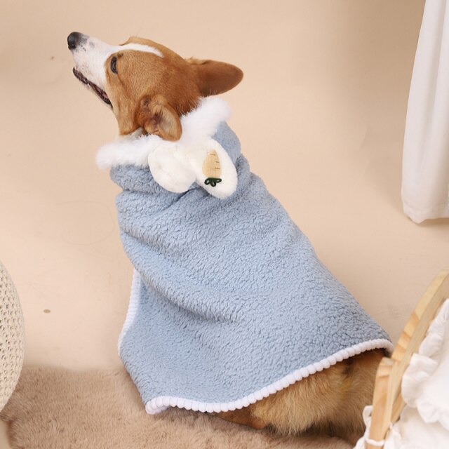 Winter Dog Clothes Trench