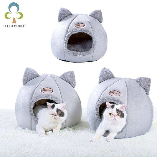 Foldable Removable Cat Bed Self Warming