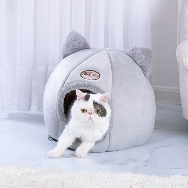 Foldable Removable Cat Bed Self Warming