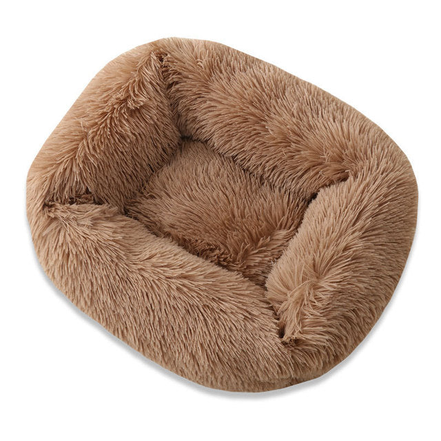 Soft Long Plush Pet Bed Sleeping Dogs